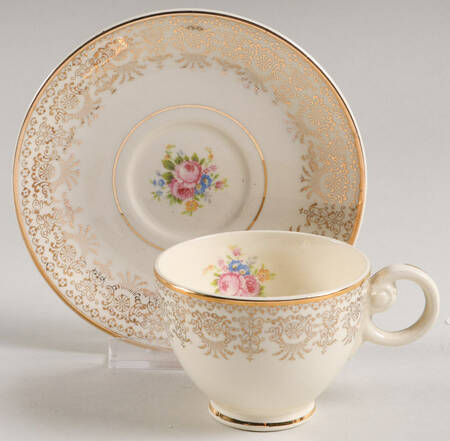 TST45 Footed Demitasse Cup & Saucer Set