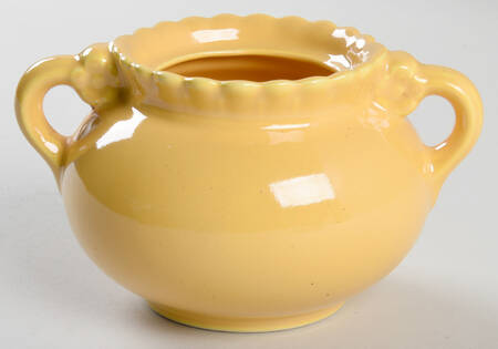 Vistosa Yellow Sugar Bowl No Lid