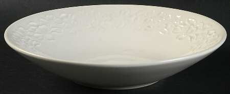White Dogwood Coupe Soup Bowl