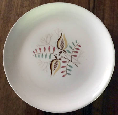 Wood Hue Salad Plate
