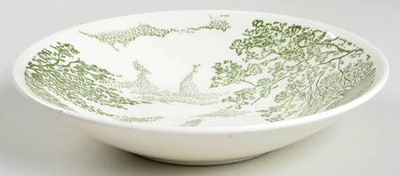 Yorkshire Green Coupe Soup Bowl