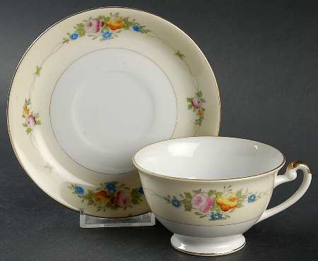 TSW1 Footed Cup & Saucer Set