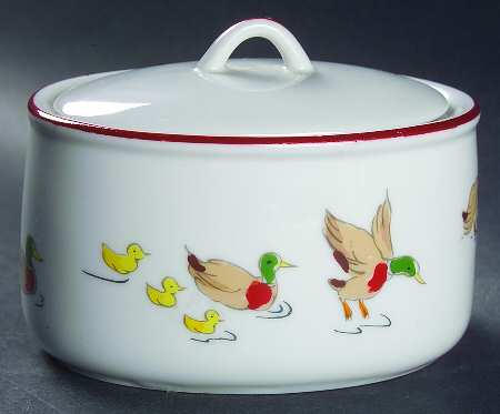 The Ducks Sugar Bowl & Lid