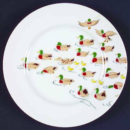 The Ducks Salad Plate