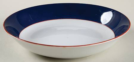 Due Blue Coupe Soup Bowl