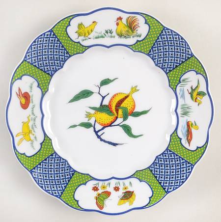 Kutani Salad Plate