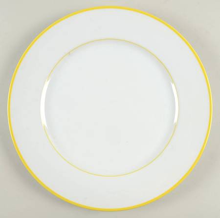 Meris Yellow Round Service Plate (Charger) Chop Plate