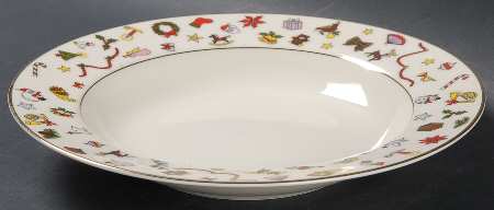 Noel Rim Soup Bowl