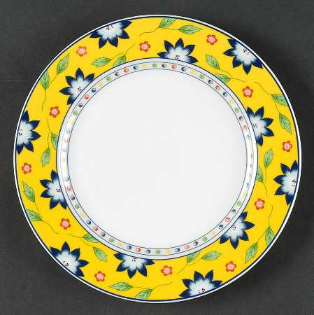 Primavera Yellow Bread & Butter Plate
