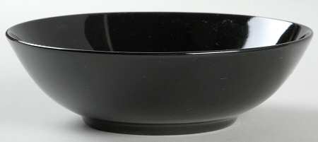 Uno Black Coupe Cereal Bowl