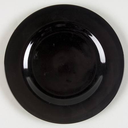 Uno Black Bread & Butter Plate