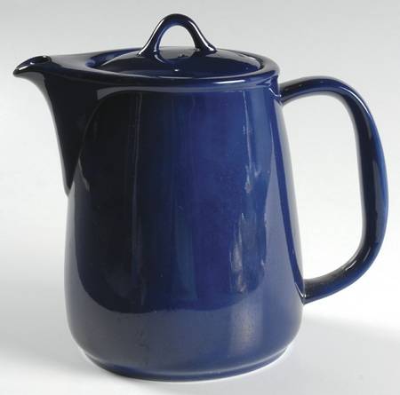 Uno Blue Coffee Pot & Lid