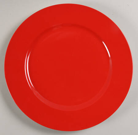 Uno Strawberry (Dark Red) Round Service Plate (Charger) Chop Plate