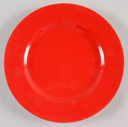 Uno Strawberry (Dark Red) Salad Plate