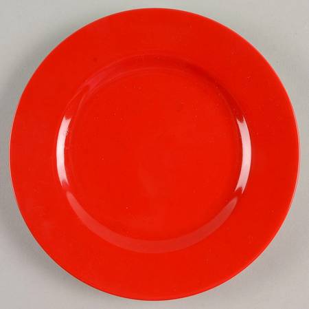 Uno Strawberry (Dark Red) Bread & Butter Plate