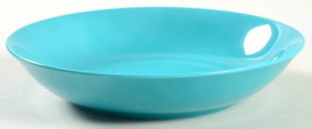 Uno Turquoise Coupe Soup Bowl