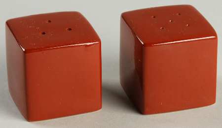 Uno Terra Cotta Salt & Pepper Set