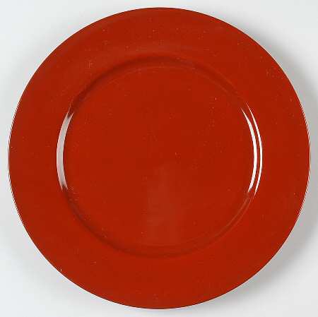 Uno Terra Cotta Round Service Plate (Charger) Chop Plate