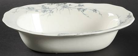 Spring 8" Oval Vegetable Bowl