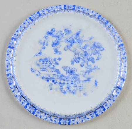 China Blau Tea Tile