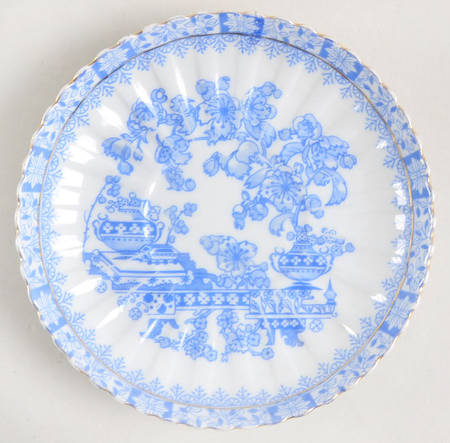 China Blau Saucer for Flat Cup