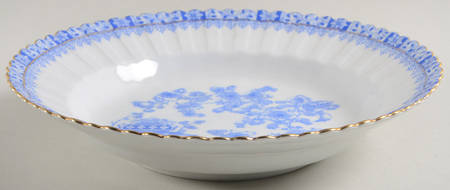 China Blau Large Rim Soup Bowl