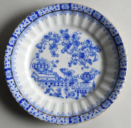 China Blau Dessert/Pie Plate