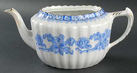 China Blau Teapot No Lid