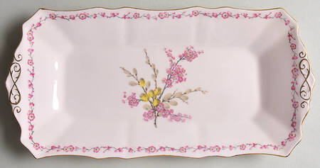 April Beauty Large Sandwich Tray