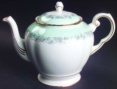 Aristocrat (Light Green) Teapot & Lid