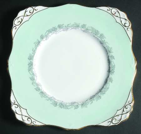 Aristocrat (Light Green) Cookie Plate