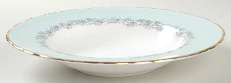 Aristocrat (Light Green) Rim Soup Bowl