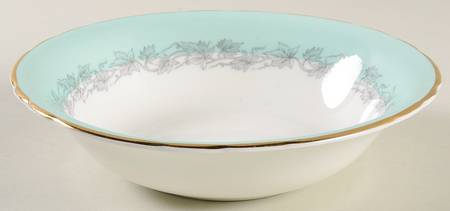 Aristocrat (Light Green) Rim Cereal Bowl