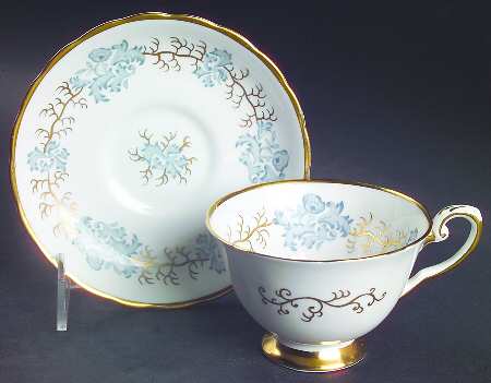 Avondale Footed Cup & Saucer Set