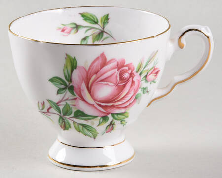 Birthday Flowers Footed Cup
