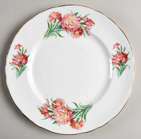 Birthday Flowers Salad Plate