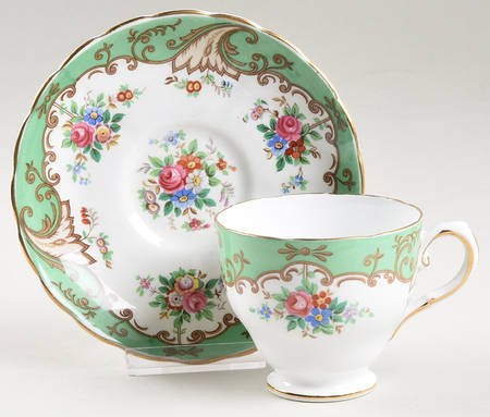 Blenheim Footed Cup & Saucer Set