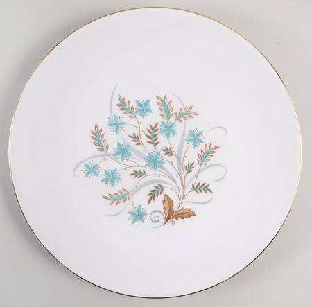 Blue Star (White Background, Gold Trim) by Tuscan - Royal Tuscan
