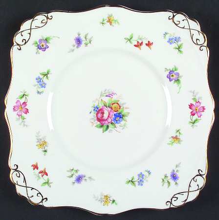 Bouquet Cookie Plate