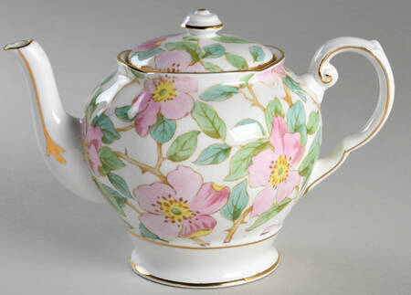 British Columbia Dogwood Teapot & Lid