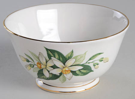 Bridal Flower (Rim Shape) Mini Open Sugar Bowl