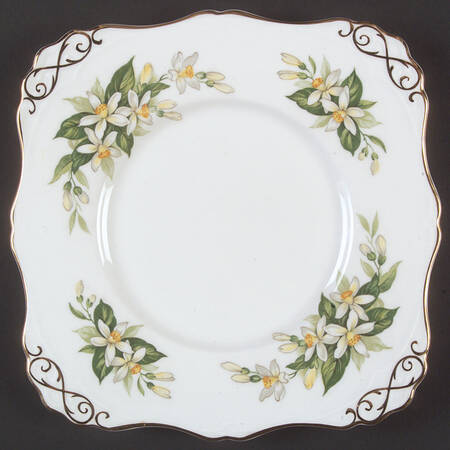 Bridal Flower (Rim Shape) Cookie Plate