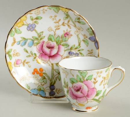 C8242 Footed Demitasse Cup & Saucer Set