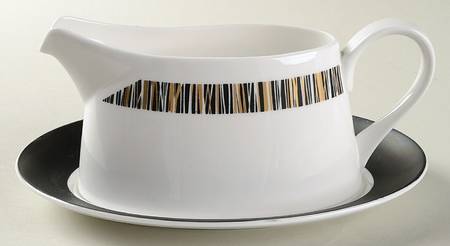 Cascade Gravy Boat & Underplate
