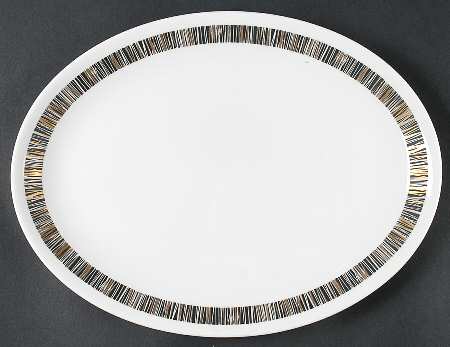 Cascade 13" Oval Serving Platter