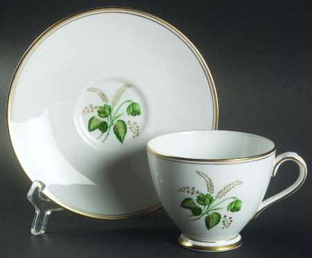 Charm Footed Cup & Saucer Set