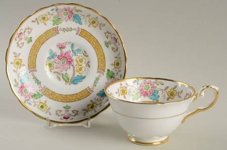 Chatsworth Footed Cup & Saucer Set