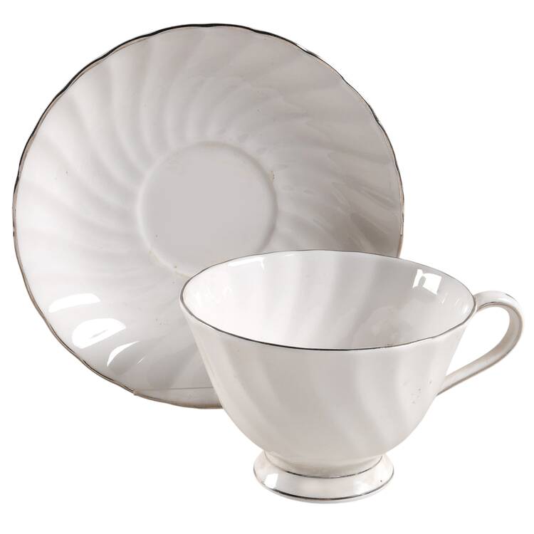 Claridge Footed Cup & Saucer Set