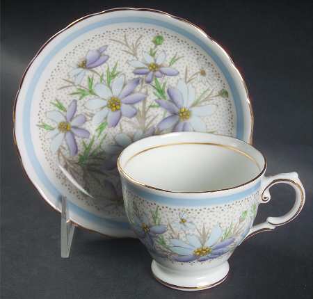 Devon Footed Cup & Saucer Set