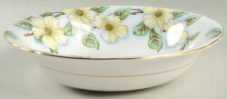 Dogwood 9" Round Vegetable Bowl